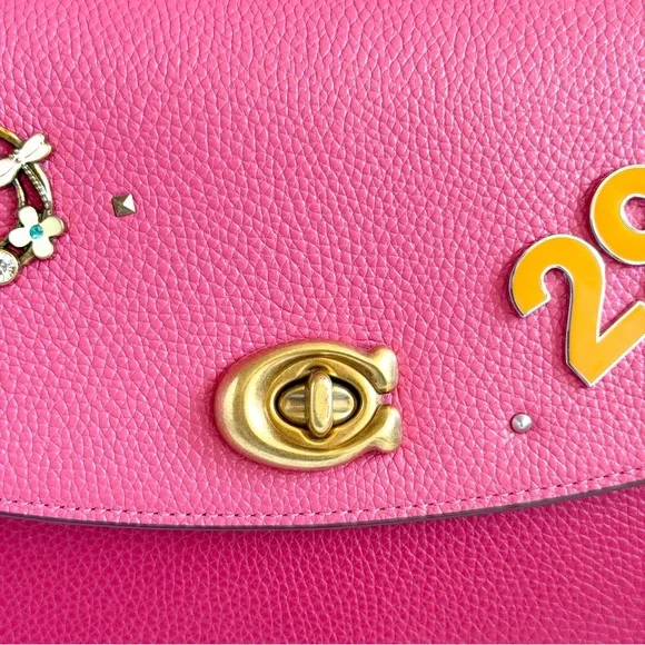 Rare Coach Cassie 19 Crossbody Bag with Custom Charms💕 - Picture 4 of 12